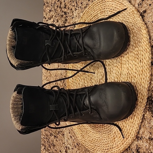 CAT leather boots - Picture 2 of 8